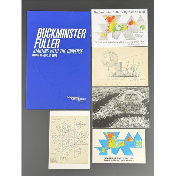 Buckminster Fuller Dymaxion Postcards