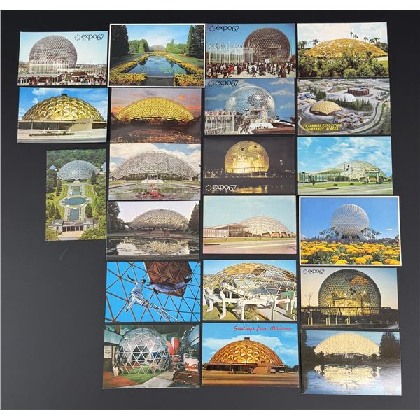 1967 Exposition Center Dome Postcards