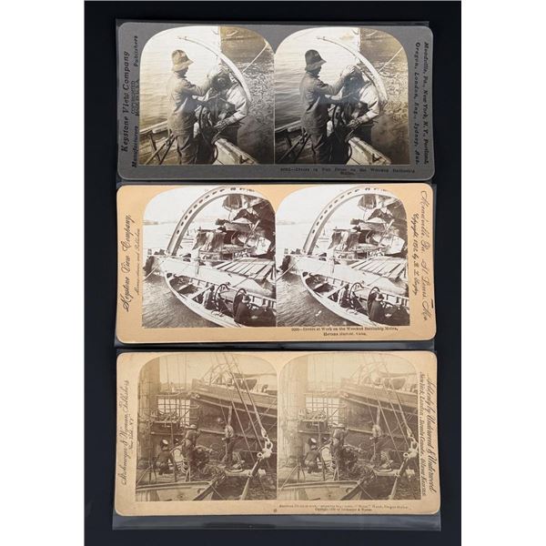 Hard Hat Diver Diving Stereoviews