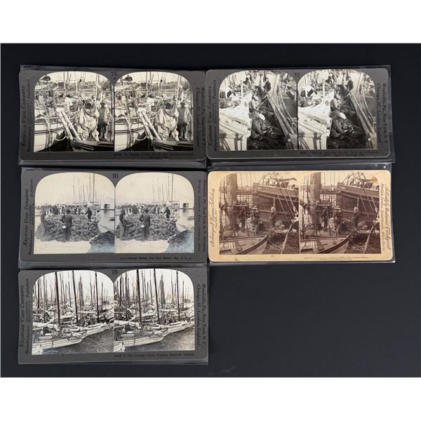 Hard Hat Diver Diving Stereoviews