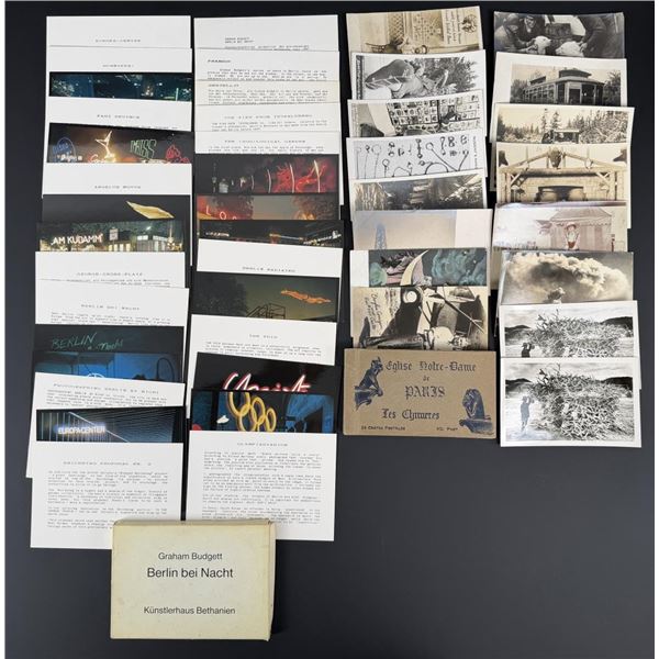 Collection of Postcards Including Graham Budgett