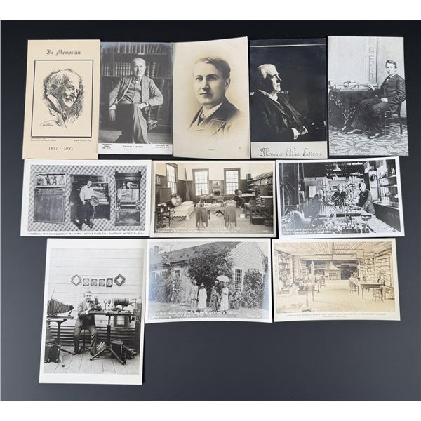 Inventor Innovator RPPC Postcards