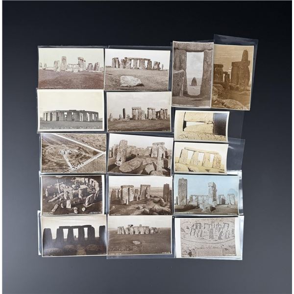 Collection of Stonehenge RPPC Postcards