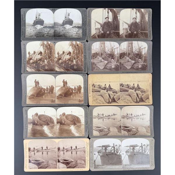 Collection of Whaling Stereoviews