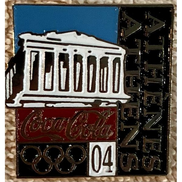 2004 ATHENS SUMMER OLYMPICS LAPEL PIN