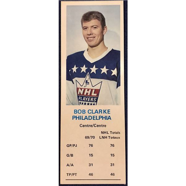 1970-71 DAD'S COOKIES BOBBY CLARKE (HOF)