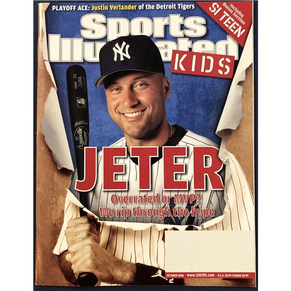 SPORTS ILLUSTRATED OCTOBER 2006 - DEREK JETER (HOF)