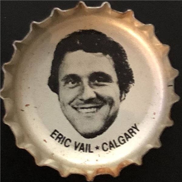 1980-81 PEPSI NHL BOTTLE CAPS - ERIC VAIL