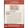 Image 2 : 2008 TOPPS NICK MARKAKIS ROOKIE CARD