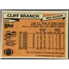 Image 2 : 1981 TOPPS NFL CLIFF BRANCH (HOF)