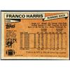 Image 2 : 1981 TOPPS NFL FRANCO HARRIS (HOF)