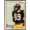 Image 1 : 1981 TOPPS NFL JACK HAM (HOF)