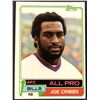 Image 1 : 1981 TOPPS NFL JOE CRIBBS ROOKIE CARD