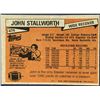 Image 2 : 1981 TOPPS NFL JOHN STALLWORTH (HOF)