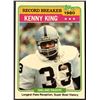 Image 1 : 1981 TOPPS NFL KENNY KING