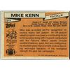 Image 2 : 1981 TOPPS NFL MIKE KENN ROOKIE CARD