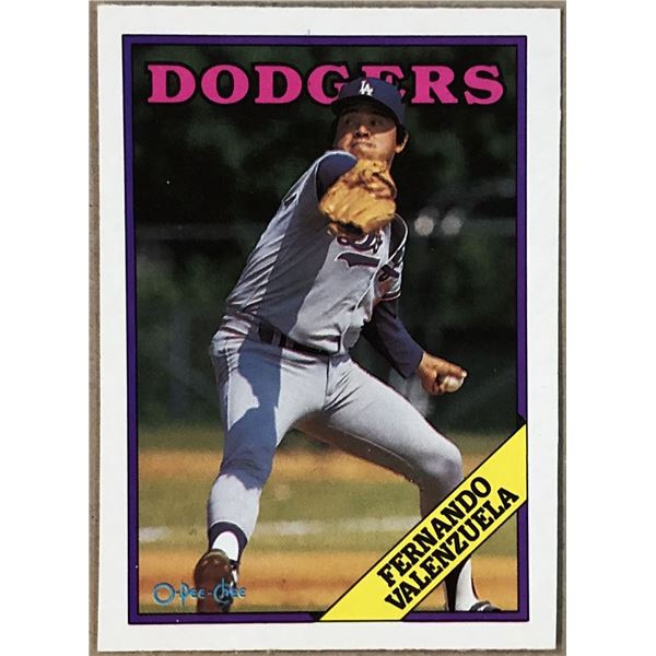 1988 O-PEE-CHEE FERNANDO VALENZUELA