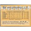 Image 2 : 1988 TOPPS MIKE GREENWELL ROOKIE CARD