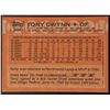Image 2 : 1988 TOPPS TONY GWYNN (HOF)