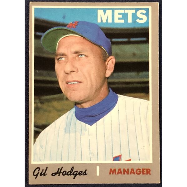 1970 O-PEE-CHEE GIL HODGES (HOF)