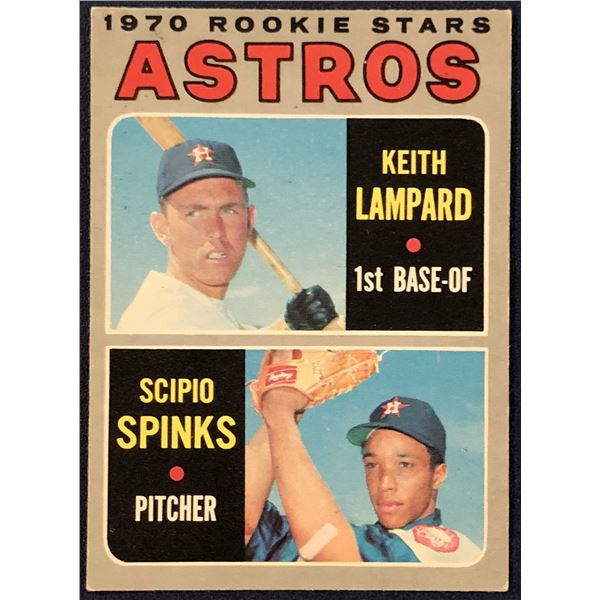 1970 O-PEE-CHEE SCIPIO SPINKS ROOKIE CARD