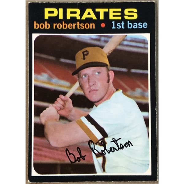 1971 O-PEE-CHEE BOB ROBERTSON
