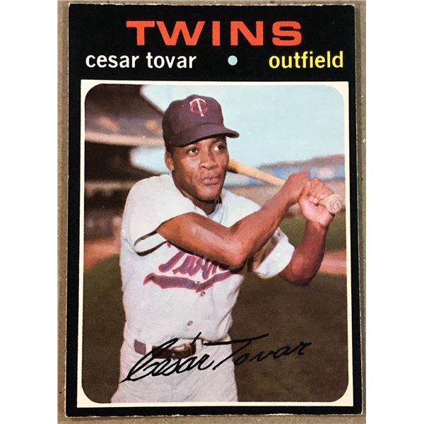 1971 O-PEE-CHEE CESAR TOVAR