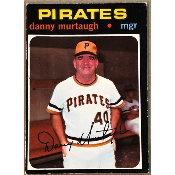 1971 O-PEE-CHEE DANNY MURTAUGH