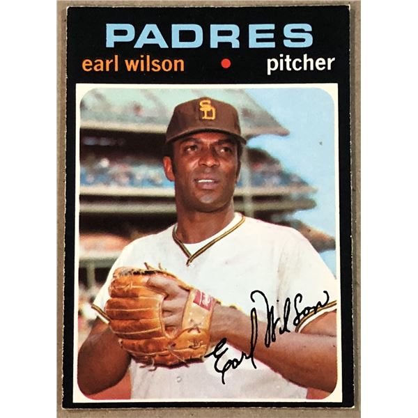 1971 O-PEE-CHEE EARL WILSON