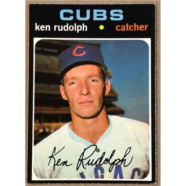 1971 O-PEE-CHEE KEN RUDOLPH