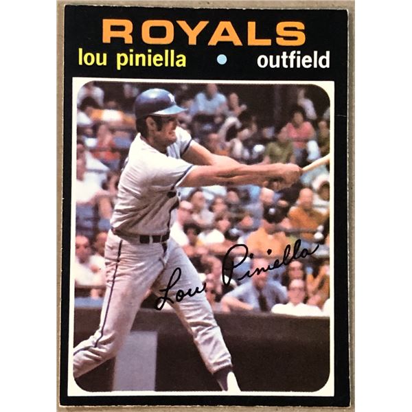 1971 O-PEE-CHEE LOU PINIELLA
