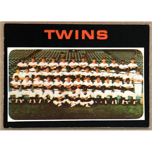 1971 O-PEE-CHEE MINNESOTA TWINS