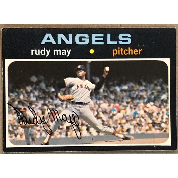 1971 O-PEE-CHEE RUDY MAY