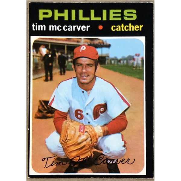 1971 O-PEE-CHEE TIM McCARVER