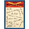 Image 1 : 1973 O-PEE-CHEE MONTREAL EXPOS