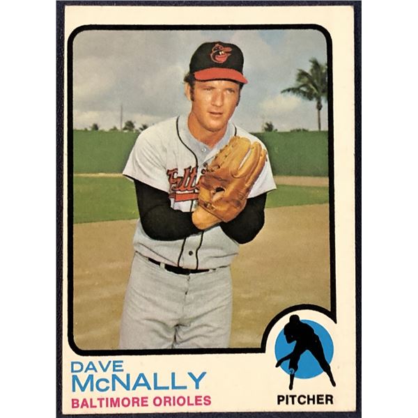 1973 TOPPS DAVE McNALLY