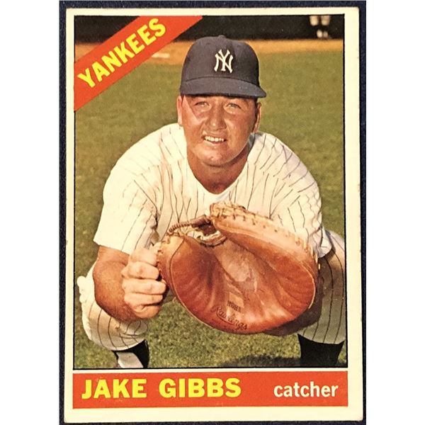 1966 O-PEE-CHEE JAKE GIBBS ROOKIE CARD
