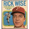 Image 1 : 1970 TOPPS BASEBALL POSTER - RICK WISE