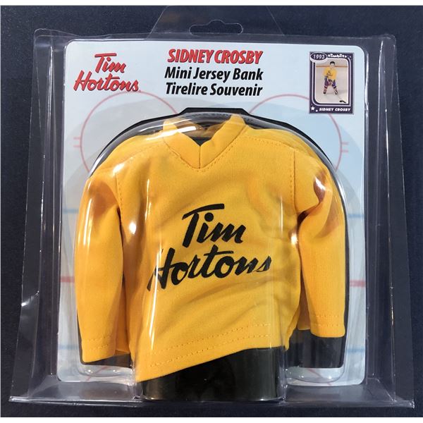 TIM HORTONS MINI JERSEY BANK - SIDNEY CROSBY