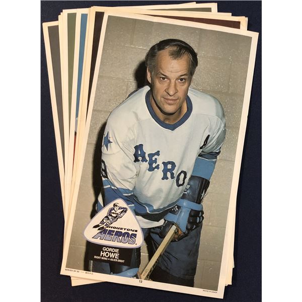 1973-74 O-PEE-CHEE WHA POSTERS SET