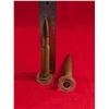 Image 2 : ANTIQUE 50 CAL. Brass bullets on plexiglas stands