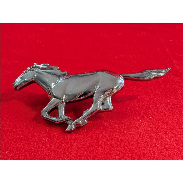 Vintage 1974-1977 Ford Mustang grille emblem ornament.
