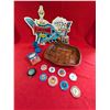 Image 1 : VIVA LAS VEGAS Sign, Tray, Chips & Memorabilia