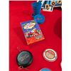 Image 4 : VIVA LAS VEGAS Sign, Tray, Chips & Memorabilia