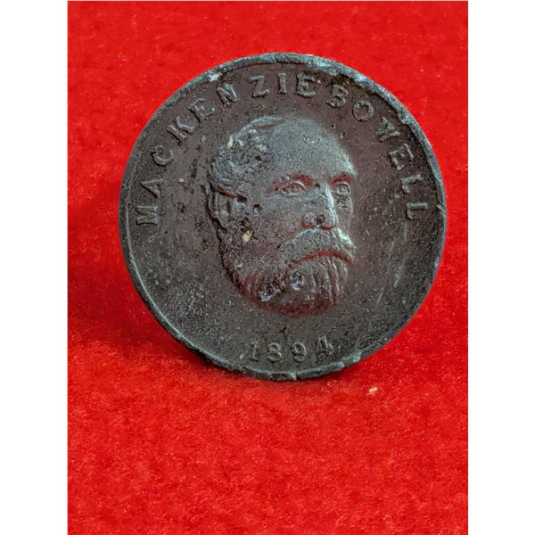 1960 SHELL OIL Token Prime Minister Mackenzie Bowell