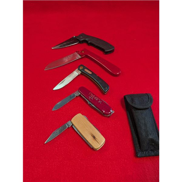 VINTAGE KNIFE COLLECTION & WATCH