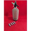 Image 1 : VINTAGE SODA BOTTLE & 4 New CO2 Cartridges