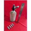 Image 4 : VINTAGE SODA BOTTLE & 4 New CO2 Cartridges