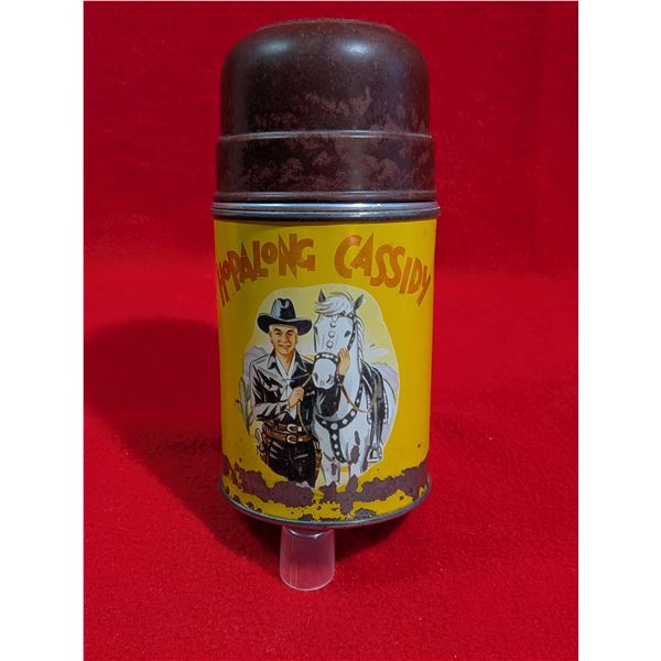 Vintage 1950 Hopalong Cassidy vacuum bottle