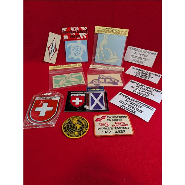 TRAVEL DECALS & PATCHES